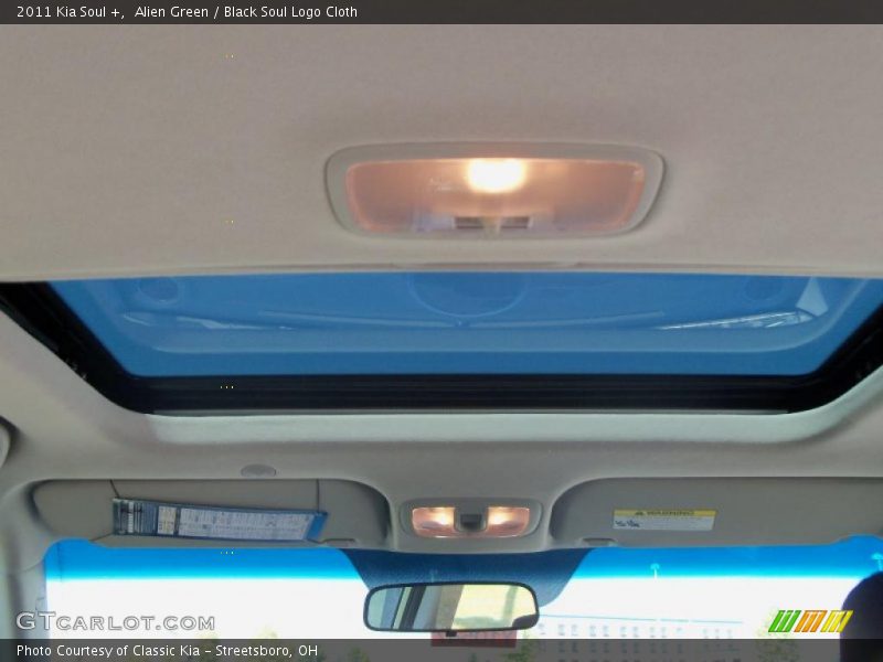 Alien Green / Black Soul Logo Cloth 2011 Kia Soul +