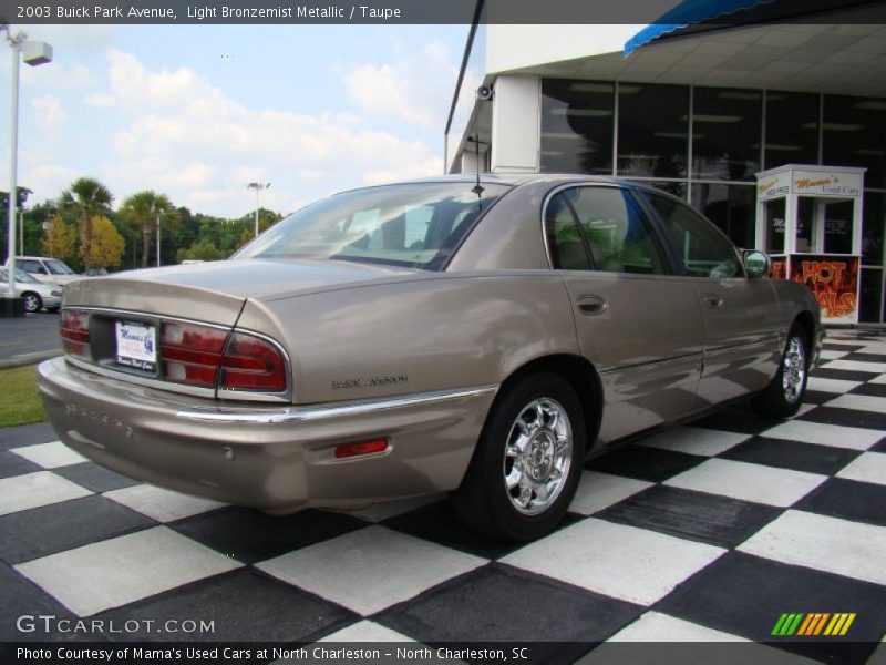 Light Bronzemist Metallic / Taupe 2003 Buick Park Avenue