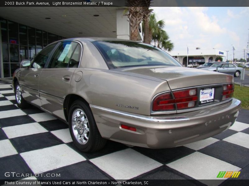 Light Bronzemist Metallic / Taupe 2003 Buick Park Avenue
