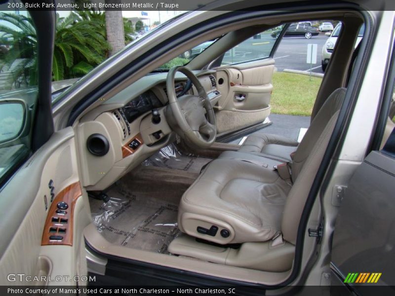 Light Bronzemist Metallic / Taupe 2003 Buick Park Avenue