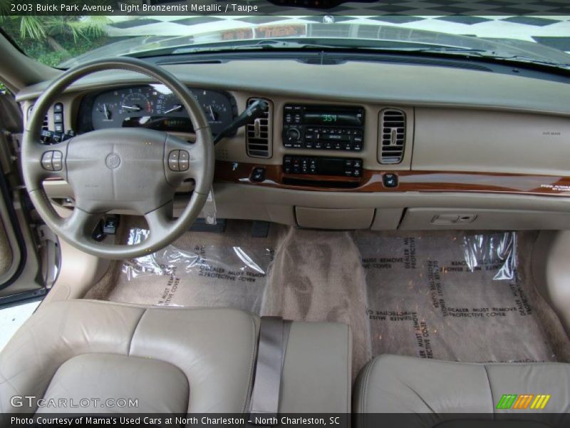 Light Bronzemist Metallic / Taupe 2003 Buick Park Avenue