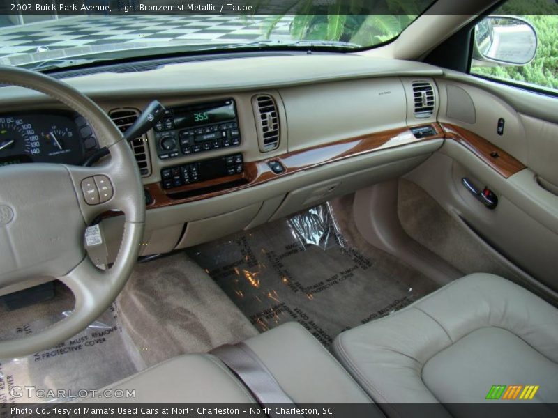 Light Bronzemist Metallic / Taupe 2003 Buick Park Avenue