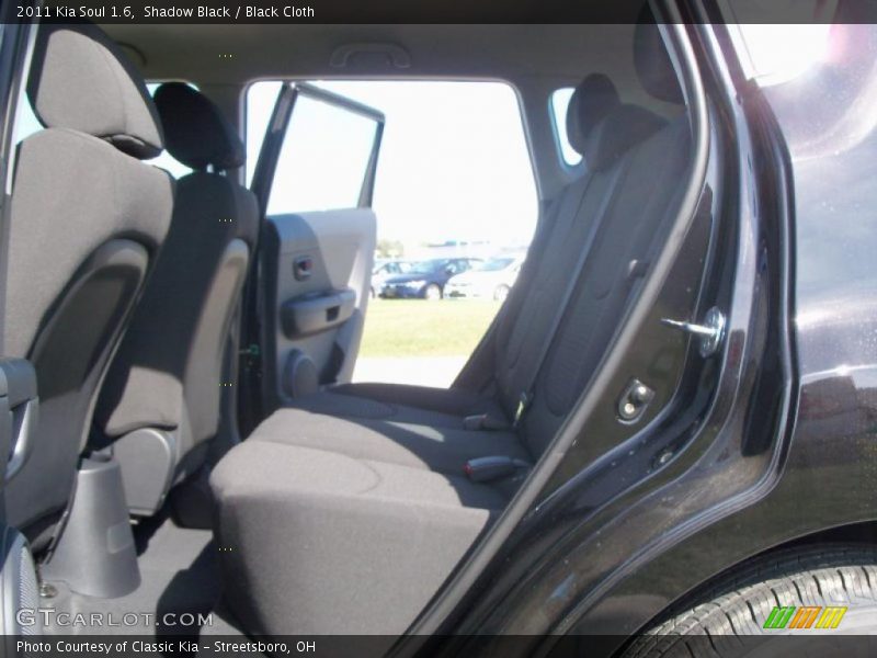 Shadow Black / Black Cloth 2011 Kia Soul 1.6