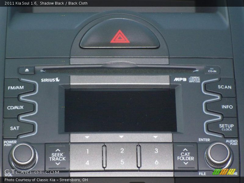 Shadow Black / Black Cloth 2011 Kia Soul 1.6