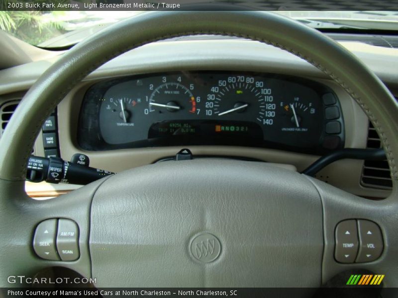Light Bronzemist Metallic / Taupe 2003 Buick Park Avenue