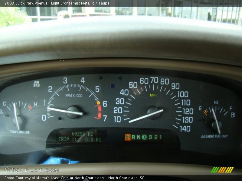 Light Bronzemist Metallic / Taupe 2003 Buick Park Avenue