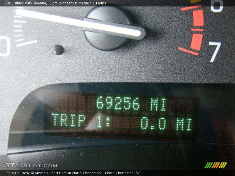 Light Bronzemist Metallic / Taupe 2003 Buick Park Avenue
