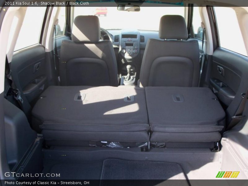 Shadow Black / Black Cloth 2011 Kia Soul 1.6