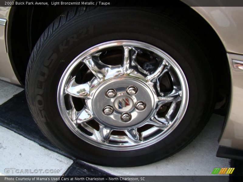 Light Bronzemist Metallic / Taupe 2003 Buick Park Avenue