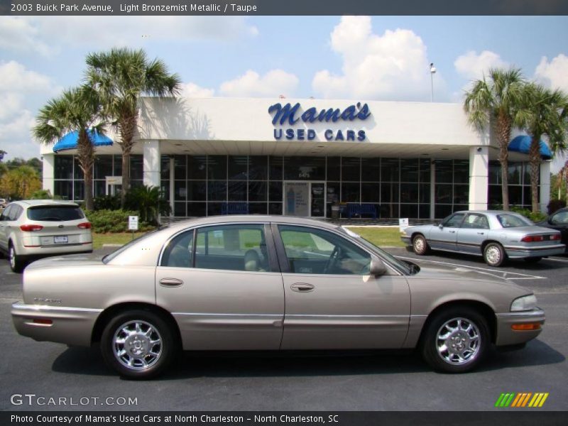Light Bronzemist Metallic / Taupe 2003 Buick Park Avenue