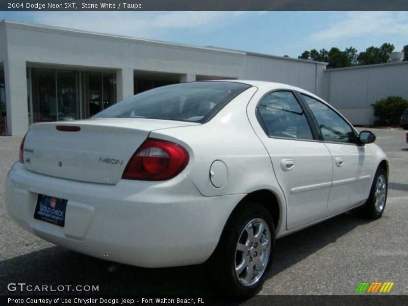 Stone White / Taupe 2004 Dodge Neon SXT