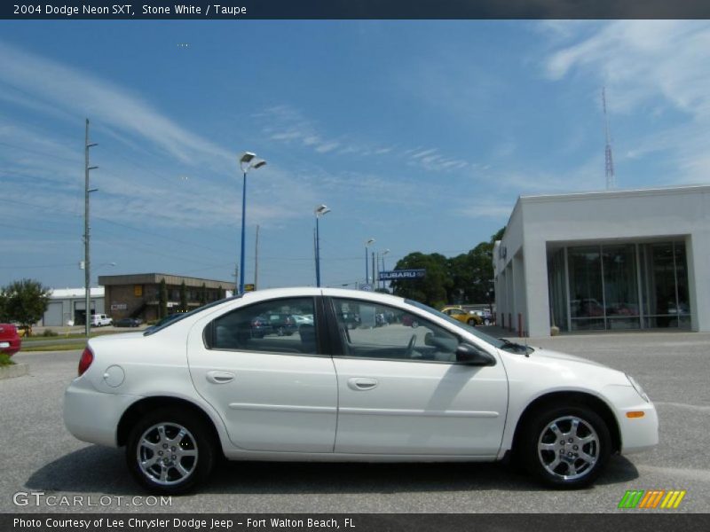 Stone White / Taupe 2004 Dodge Neon SXT