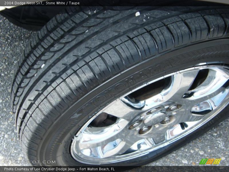 Stone White / Taupe 2004 Dodge Neon SXT