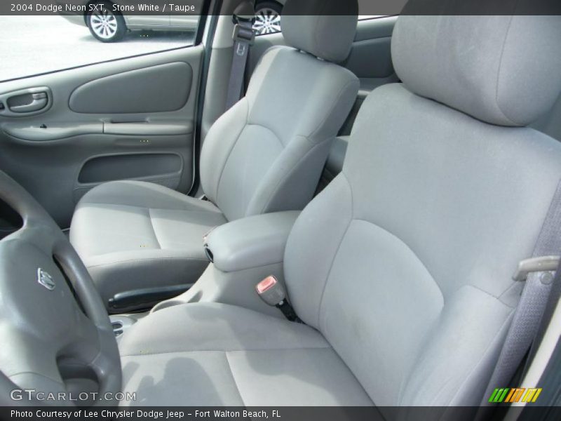 Stone White / Taupe 2004 Dodge Neon SXT