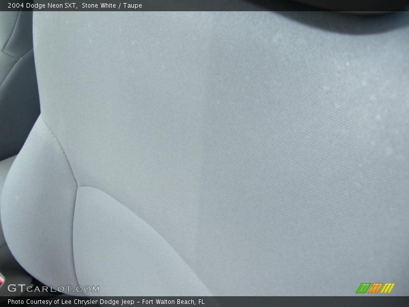Stone White / Taupe 2004 Dodge Neon SXT