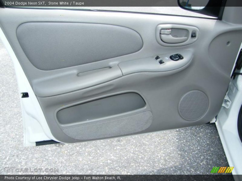 Stone White / Taupe 2004 Dodge Neon SXT