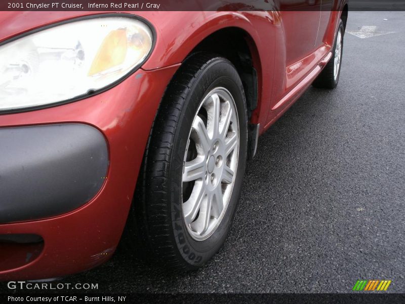 Inferno Red Pearl / Gray 2001 Chrysler PT Cruiser