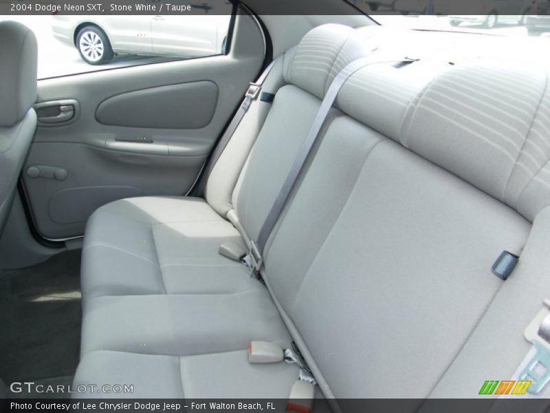 Stone White / Taupe 2004 Dodge Neon SXT