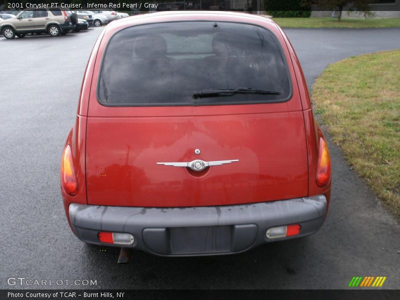 Inferno Red Pearl / Gray 2001 Chrysler PT Cruiser