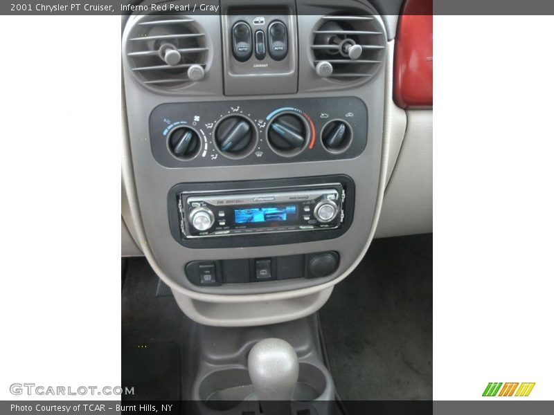 Inferno Red Pearl / Gray 2001 Chrysler PT Cruiser