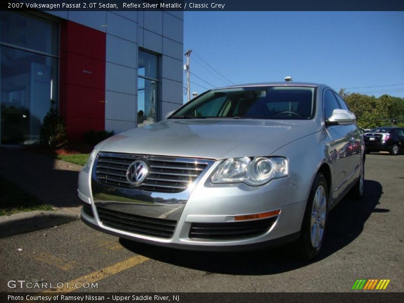 Reflex Silver Metallic / Classic Grey 2007 Volkswagen Passat 2.0T Sedan