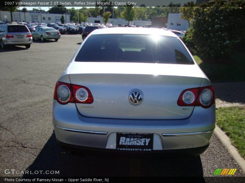 Reflex Silver Metallic / Classic Grey 2007 Volkswagen Passat 2.0T Sedan