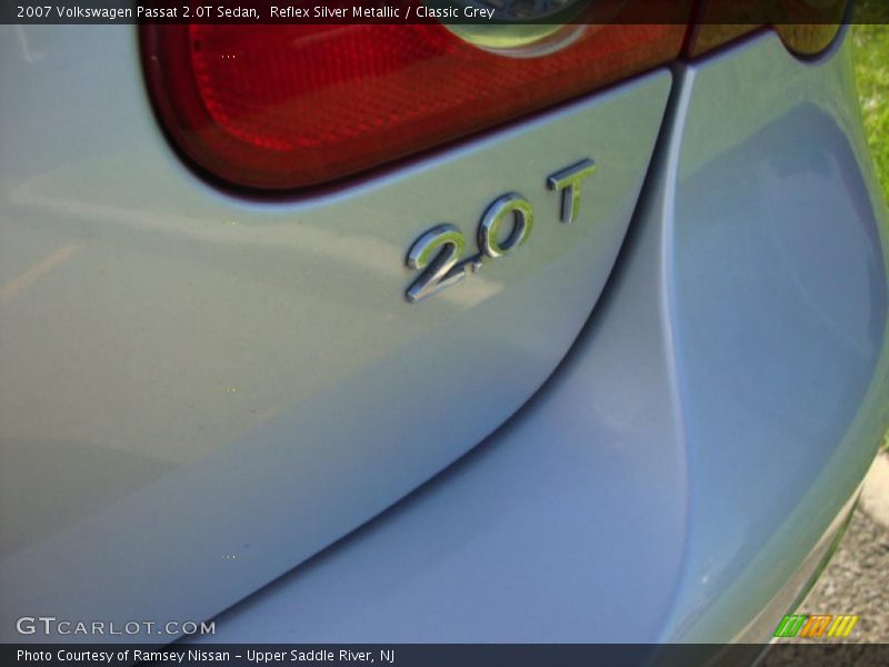 Reflex Silver Metallic / Classic Grey 2007 Volkswagen Passat 2.0T Sedan