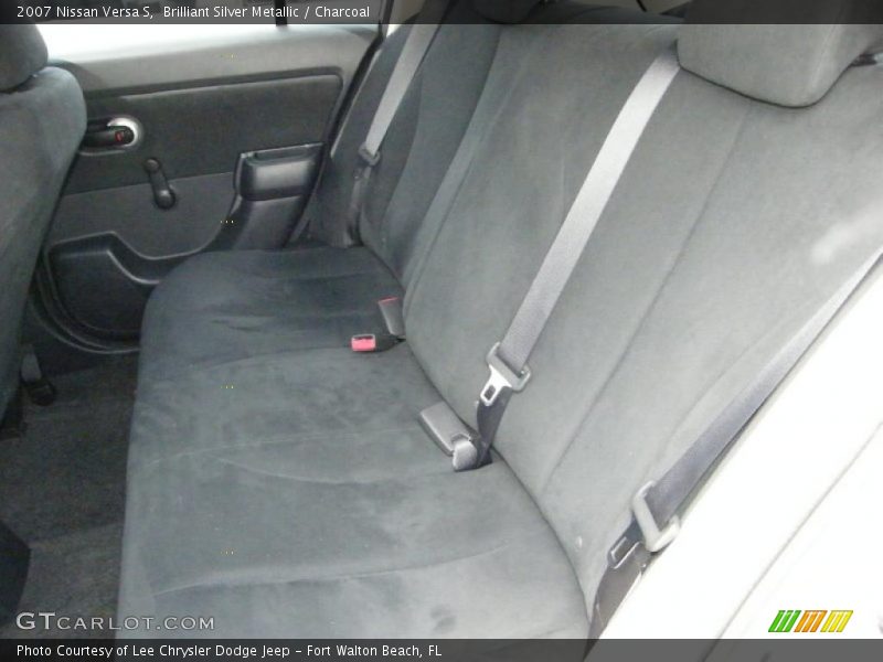 Brilliant Silver Metallic / Charcoal 2007 Nissan Versa S