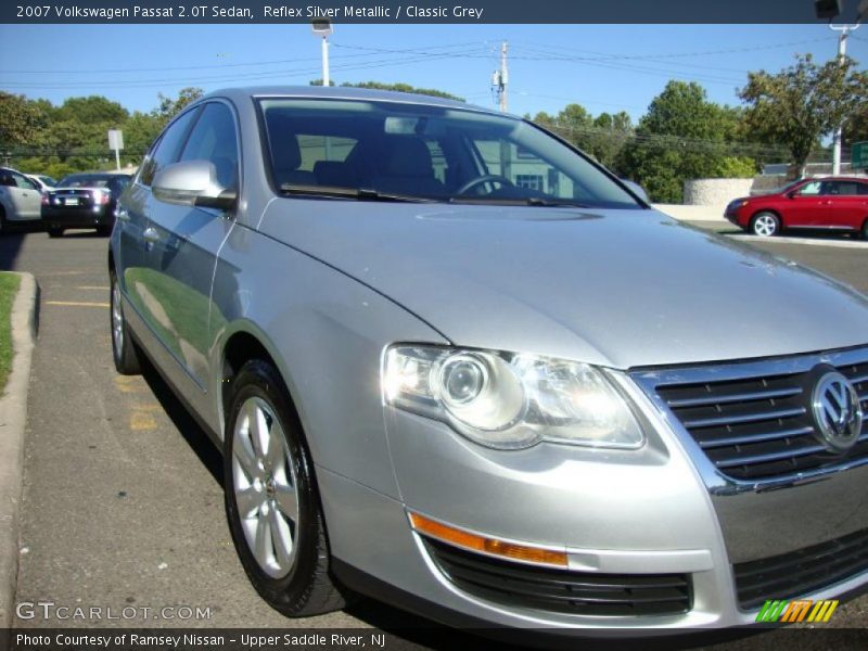 Reflex Silver Metallic / Classic Grey 2007 Volkswagen Passat 2.0T Sedan