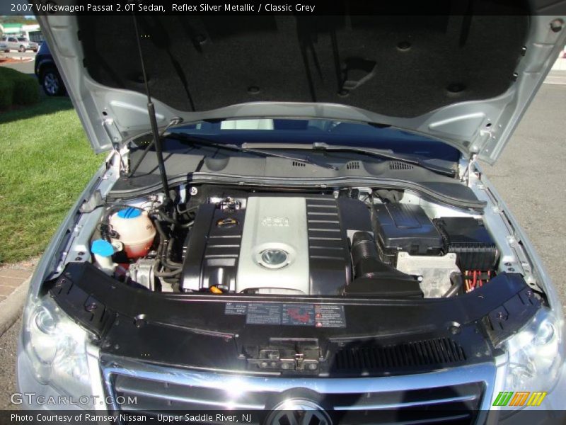 Reflex Silver Metallic / Classic Grey 2007 Volkswagen Passat 2.0T Sedan