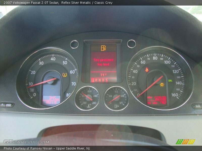 Reflex Silver Metallic / Classic Grey 2007 Volkswagen Passat 2.0T Sedan