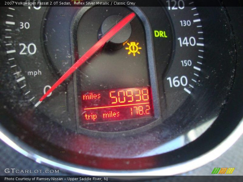 Reflex Silver Metallic / Classic Grey 2007 Volkswagen Passat 2.0T Sedan