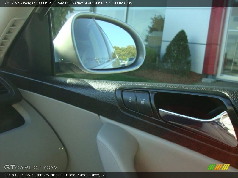 Reflex Silver Metallic / Classic Grey 2007 Volkswagen Passat 2.0T Sedan