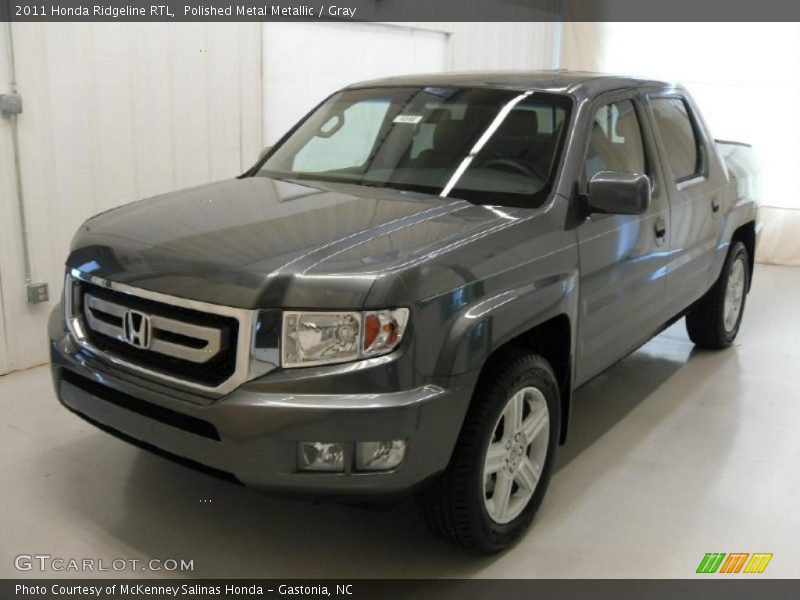 Polished Metal Metallic / Gray 2011 Honda Ridgeline RTL