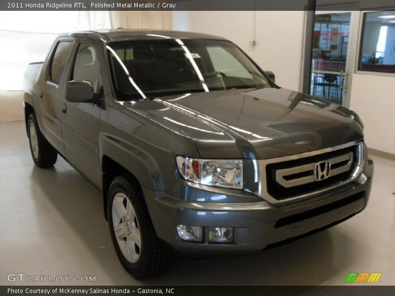 Polished Metal Metallic / Gray 2011 Honda Ridgeline RTL