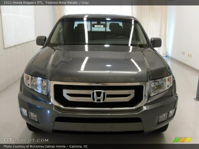 Polished Metal Metallic / Gray 2011 Honda Ridgeline RTL