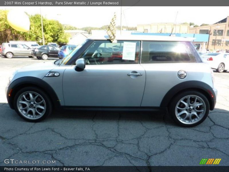 Pure Silver Metallic / Lounge Redwood 2007 Mini Cooper S Hardtop