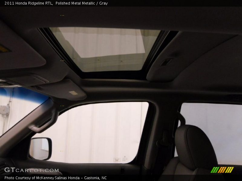 Polished Metal Metallic / Gray 2011 Honda Ridgeline RTL