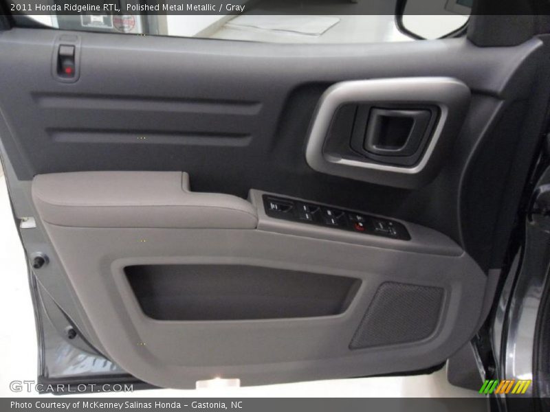 Polished Metal Metallic / Gray 2011 Honda Ridgeline RTL