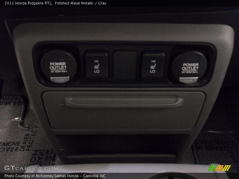 Polished Metal Metallic / Gray 2011 Honda Ridgeline RTL