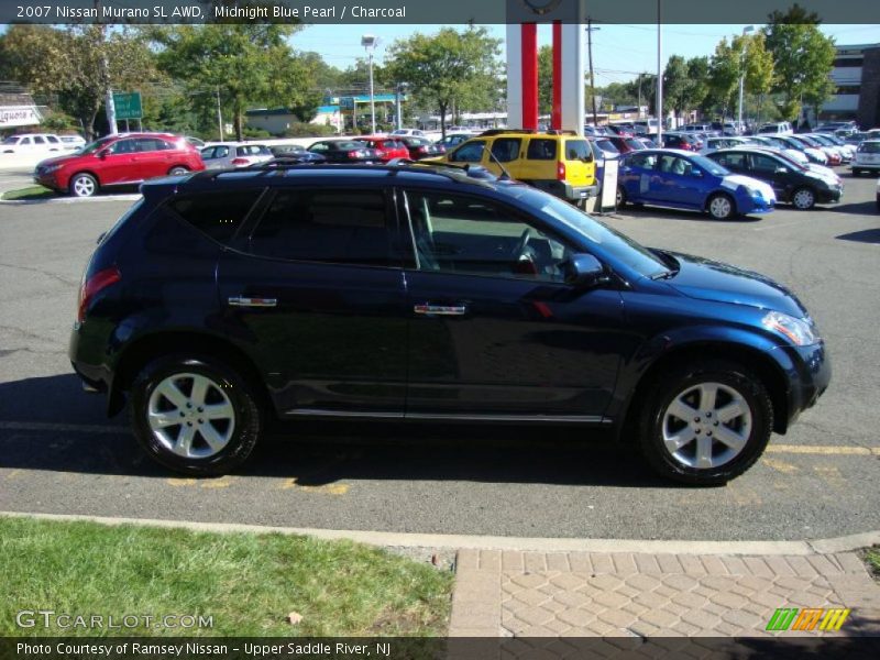 Midnight Blue Pearl / Charcoal 2007 Nissan Murano SL AWD