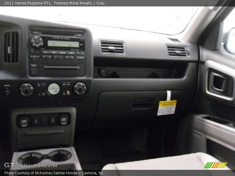 Polished Metal Metallic / Gray 2011 Honda Ridgeline RTL