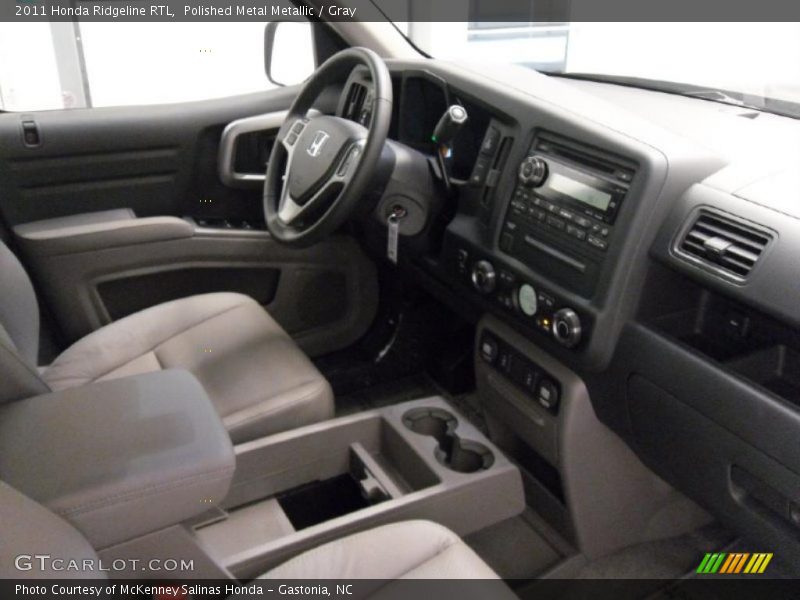 Polished Metal Metallic / Gray 2011 Honda Ridgeline RTL