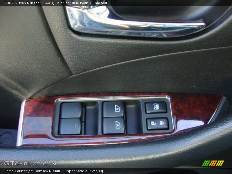 Midnight Blue Pearl / Charcoal 2007 Nissan Murano SL AWD