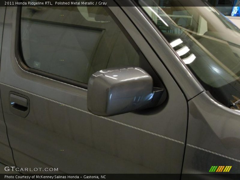Polished Metal Metallic / Gray 2011 Honda Ridgeline RTL