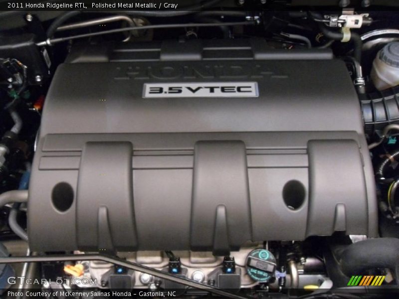 Polished Metal Metallic / Gray 2011 Honda Ridgeline RTL