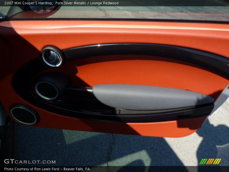 Pure Silver Metallic / Lounge Redwood 2007 Mini Cooper S Hardtop