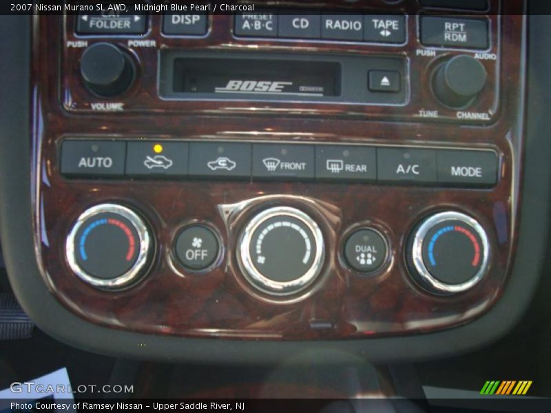 Midnight Blue Pearl / Charcoal 2007 Nissan Murano SL AWD