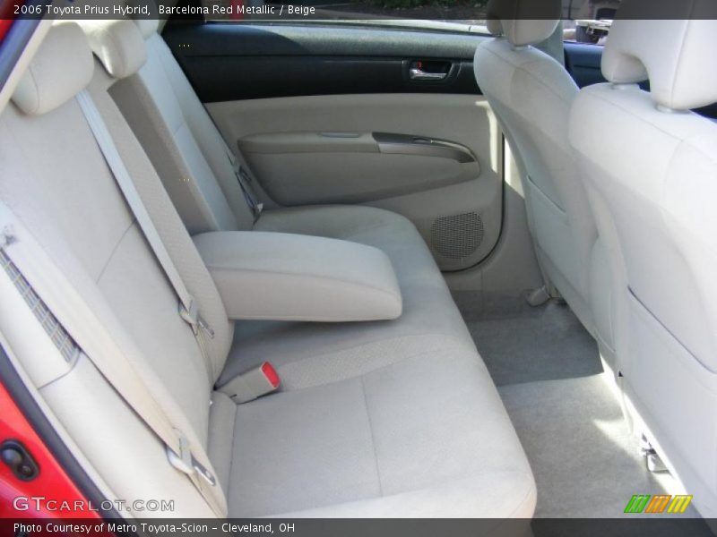Barcelona Red Metallic / Beige 2006 Toyota Prius Hybrid