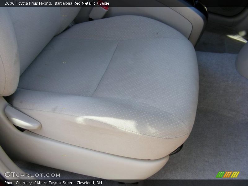 Barcelona Red Metallic / Beige 2006 Toyota Prius Hybrid